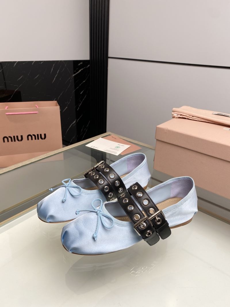 Miu Miu flat shoes